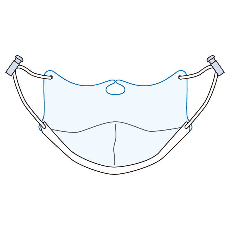 透明マスクルカミィ